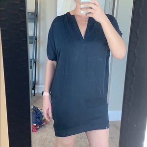 Banana republic dolman sleeve silky cocktail dress